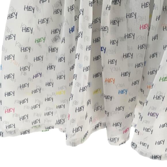 Koch Brooke Hey Print White Crop Tank Blouse size XS - Picture 5 of 10